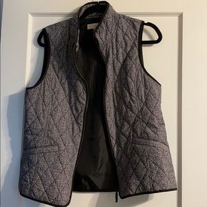 Talbots Herringbone Lightweight Vest
